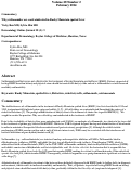 Cover page: Why sulfonamides are contraindicated in Rocky Mountain spotted fever