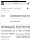 Cover page: Developmental trajectories of cerebral blood flow and oxidative metabolism at baseline and during working memory tasks.