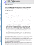 Cover page: Risk Factors for Graft-versus-Host Disease in Haploidentical Hematopoietic Cell Transplantation Using Post-Transplant Cyclophosphamide.