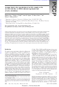 Cover page: An upper limit to the concentration of an SO2 complex at the airâwater interface at 298 K: infrared experiments and ab initio calculations