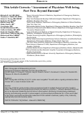 Cover page: This Article Corrects: “Assessment of Physician Well-being, Part Two: Beyond Burnout”