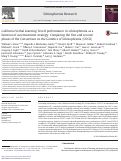 Cover page: California Verbal Learning Test-II performance in schizophrenia as a function of ascertainment strategy: Comparing the first and second phases of the Consortium on the Genetics of Schizophrenia (COGS)