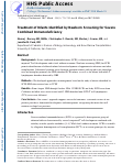 Cover page: Treatment of infants identified as having severe combined immunodeficiency by means of newborn screening