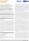 Cover page: Bergeyella cardium: Clinical Characteristics and Draft Genome of an Emerging Pathogen in Native and Prosthetic Valve Endocarditis