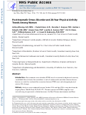 Cover page: Post-traumatic Stress Disorder and 20-Year Physical Activity Trends Among Women