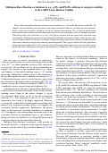 Cover page: Multipion Bose-Einstein correlations in pp,p-Pb, and Pb-Pb collisions at energies available at the CERN Large Hadron Collider