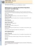 Cover page: Methodology for a community-based stroke preparedness intervention: the Acute Stroke Program of Interventions Addressing Racial and Ethnic Disparities Study.