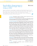 Cover page: Bronchodilator Responsiveness in Tobacco-Exposed People With or Without COPD