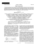 Cover page: Limit on the decay D0--&gt;e micro+/-