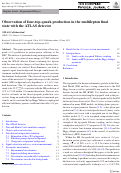 Cover page: Observation of four-top-quark production in the multilepton final state with the ATLAS detector