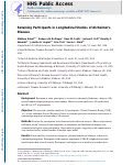 Cover page: Retaining Participants in Longitudinal Studies of Alzheimer’s Disease