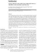 Cover page: Somatic Mutation of the Cd95 Gene in Human B Cells as a Side-Effect of the Germinal Center Reaction