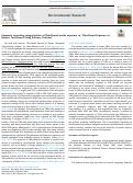 Cover page: Comment regarding categorization of Third-hand smoke exposure in “Third-hand Exposure at Homes: Assessment Using Salivary Cotinine”