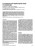 Cover page: A numerical and experimental study of coaxial jets