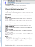 Cover page: Upper Extremity Trauma in Costa Rica - Evaluating Epidemiology and Identifying Opportunities.