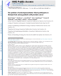 Cover page: The Problem of Underrepresentation: Black Participants in Lifestyle Trials Among Patients with Prostate Cancer