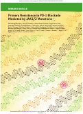 Cover page: Primary Resistance to PD-1 Blockade Mediated by JAK1/2 Mutations