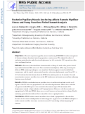 Cover page: Posterior Papillary Muscle Anchoring Affects Remote Myofiber Stress and Pump Function: Finite Element Analysis