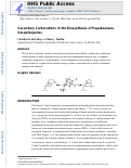 Cover page: Secondary Carbocations in the Biosynthesis of Pupukeanane Sesquiterpenes