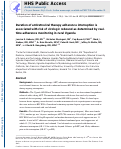 Cover page: Duration of Antiretroviral Therapy Adherence Interruption Is Associated With Risk of Virologic Rebound as Determined by Real-Time Adherence Monitoring in Rural Uganda