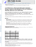 Cover page: Cost-Effectiveness of Nivolumab-Ipilimumab Combination Therapy Compared with Monotherapy for First-Line Treatment of Metastatic Melanoma in the United States.