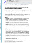 Cover page: Concordance between substance use self-report and hair analysis in community-based adolescents