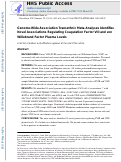 Cover page: Genome-Wide Association Transethnic Meta-Analyses Identifies Novel Associations Regulating Coagulation Factor VIII and von Willebrand Factor Plasma Levels