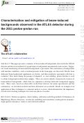 Cover page: Characterisation and mitigation of beam-induced backgrounds observed in the ATLAS detector during the 2011 proton-proton run