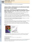 Cover page: Antitumor Effects of EGFR Antisense Guanidine-Based Peptide Nucleic Acids in Cancer Models