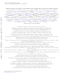 Cover page: A Measurement of the Degree-scale CMB B-mode Angular Power Spectrum with Polarbear