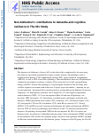 Cover page: Non-Alzheimer’s contributions to dementia and cognitive resilience in The 90+ Study