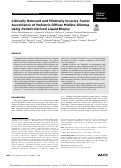 Cover page: Clinically Relevant and Minimally Invasive Tumor Surveillance of Pediatric Diffuse Midline Gliomas Using Patient-Derived Liquid Biopsy.