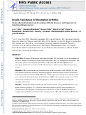 Cover page: Insulin Resistance in Rheumatoid Arthritis: Disease‐Related Indicators and Associations With the Presence and Progression of Subclinical Atherosclerosis