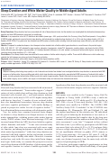 Cover page: Sleep Duration and White Matter Quality in Middle-Aged Adults