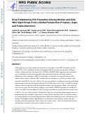 Cover page: Drug Treatment as HIV Prevention Among Women and Girls Who Inject Drugs From a Global Perspective