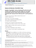 Cover page: The NHLBI Study on Long-terM OUtcomes after the Multisystem Inflammatory Syndrome In Children (MUSIC): Design and Objectives