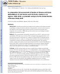 Cover page: A comparative risk assessment of burden of disease and injury attributable to 67 risk factors and risk factor clusters in 21 regions, 1990–2010: a systematic analysis for the Global Burden of Disease Study 2010