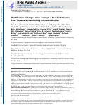 Cover page: Identification of Dengue Virus Serotype 3 Specific Antigenic Sites Targeted by Neutralizing Human Antibodies