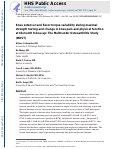 Cover page: Knee Extensor and Flexor Torque Variability During Maximal Strength Testing and Change in Knee Pain and Physical Function at 60-Mo Follow-Up: The Multicenter Osteoarthritis Study (MOST).