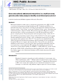 Cover page: Gene-educational attainment interactions in a multi-ancestry genome-wide meta-analysis identify novel blood pressure loci