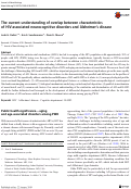 Cover page: The current understanding of overlap between characteristics of HIV-associated neurocognitive disorders and Alzheimer’s disease