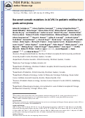 Cover page: Recurrent somatic mutations in ACVR1 in pediatric midline high-grade astrocytoma.