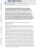 Cover page: Rucaparib maintenance treatment for recurrent ovarian carcinoma after response to platinum therapy (ARIEL3): a randomised, double-blind, placebo-controlled, phase 3 trial