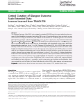 Cover page: Central Curation of Glasgow Outcome Scale-Extended Data: Lessons Learned from TRACK-TBI