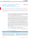 Cover page: Estimated Ventricular Size, Asthma Severity,&nbsp;and Exacerbations The Severe Asthma Research Program III Cohort