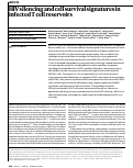 Cover page: HIV silencing and cell survival signatures in infected T cell reservoirs