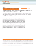 Cover page: Wave-induced loss of ultra-relativistic electrons in the Van Allen radiation belts