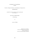 Cover page: The Role of Empirical Evidence in Modeling Speech Segmentation