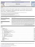 Cover page: Mechanism and novel therapeutic approaches to wasting in chronic disease