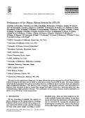 Cover page: Performance of the binary silicon system for ATLAS